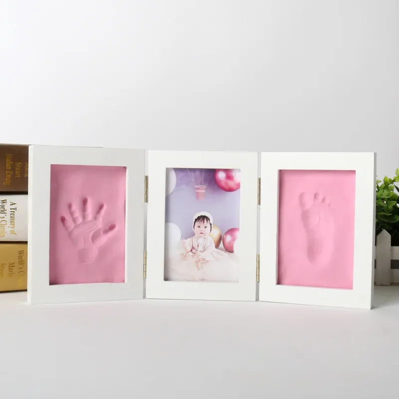 Baby Nursery Picture Frames - Impronte di mani e impronte per