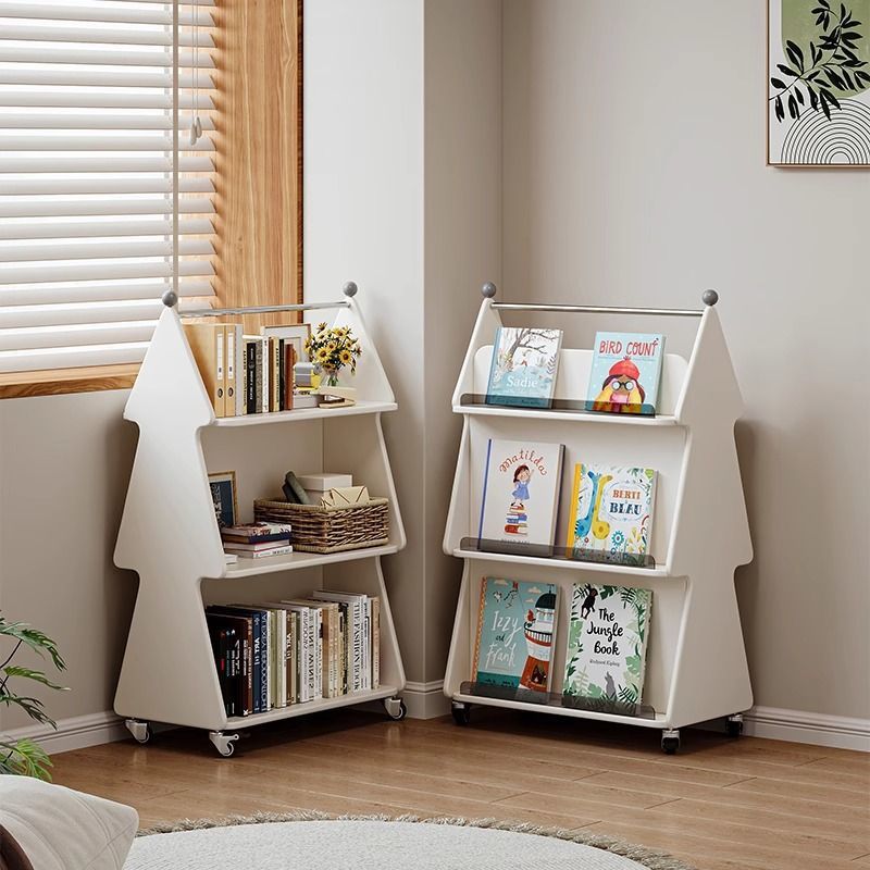 Baby Bookshelf Small - Scaffale per bambini scaffale mobile bifacciale
