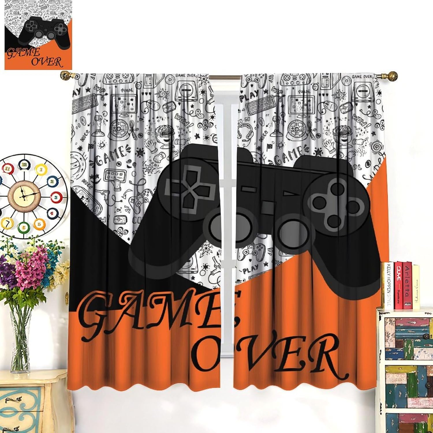 Baby Nursery Videos - Tende per giocatori Camera da letto