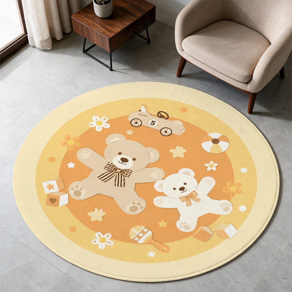 Baby Nursery Rug - Tappeto da gioco per cameretta con