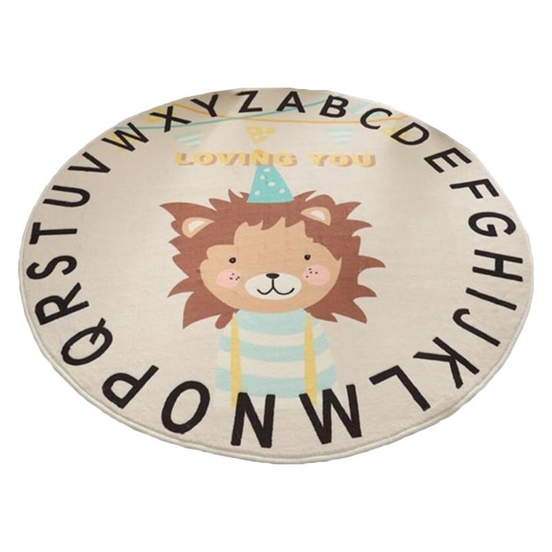 Baby Nursery Rug - Y4UD Cartoon Animal Print Baby per