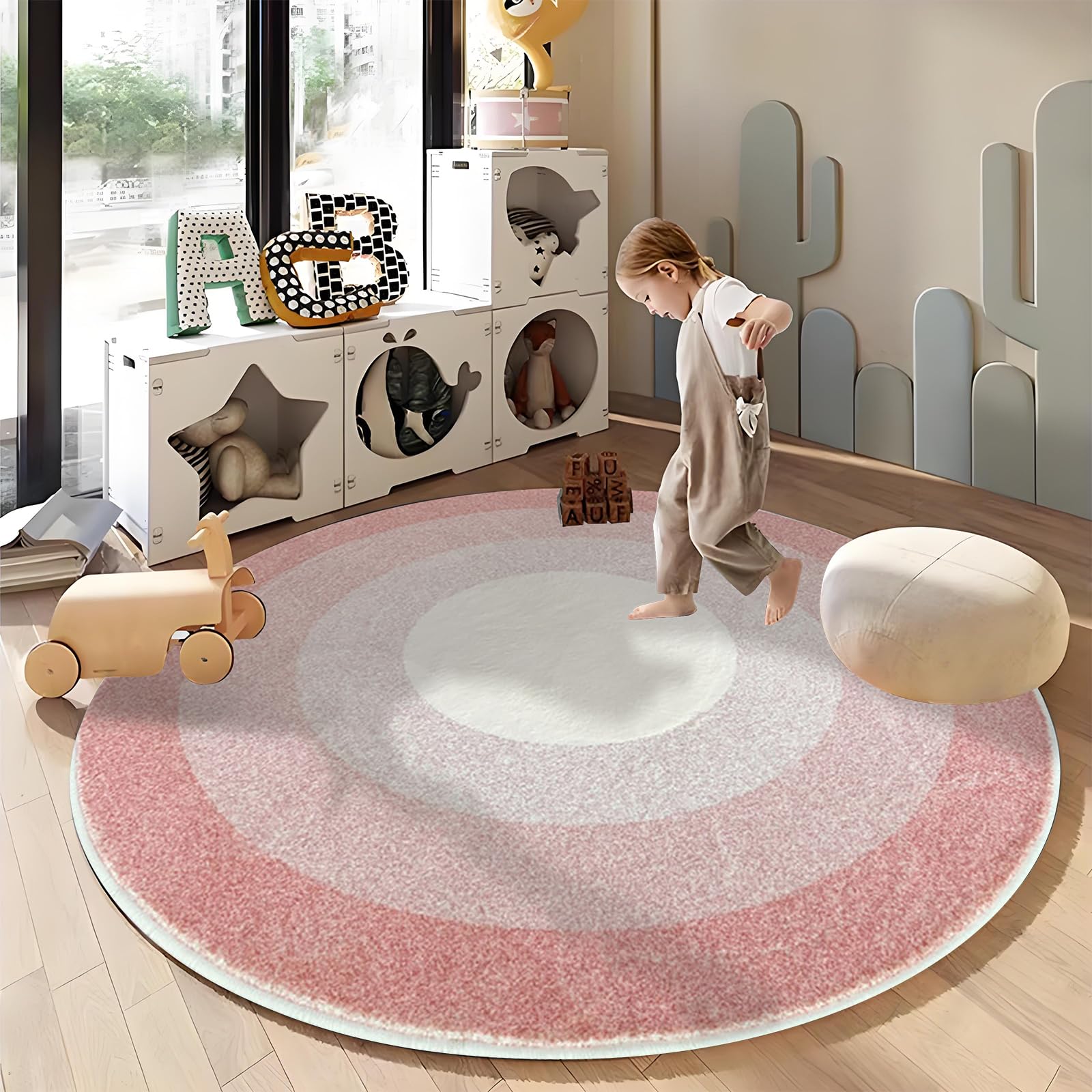 Baby Nursery Rug - Tappetini morbidi e soffici Tappeti rotondi