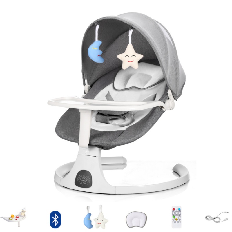 Baby Nursery Rocking Chair - Sedia a dondolo elettrica per bambini