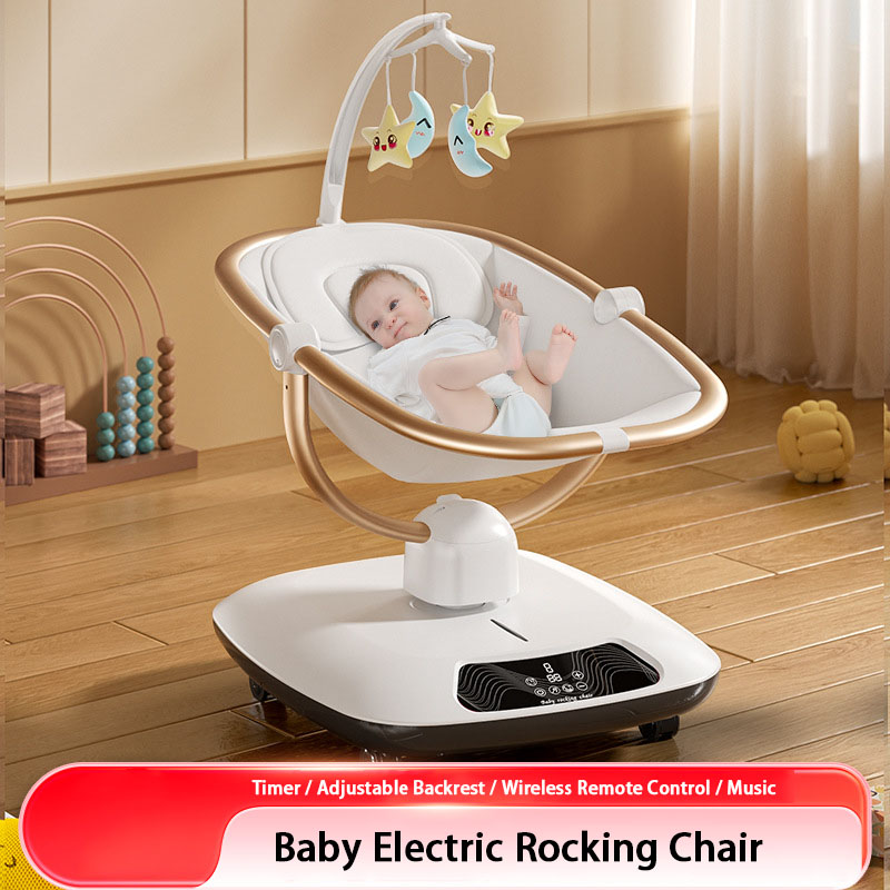 Baby Nursery Rocking Chair - Sedia a dondolo elettrica per neonati