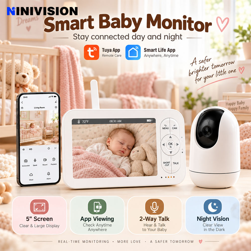 Monitor per bambini con scherm - Baby Nursery Videos recensione e prezzo