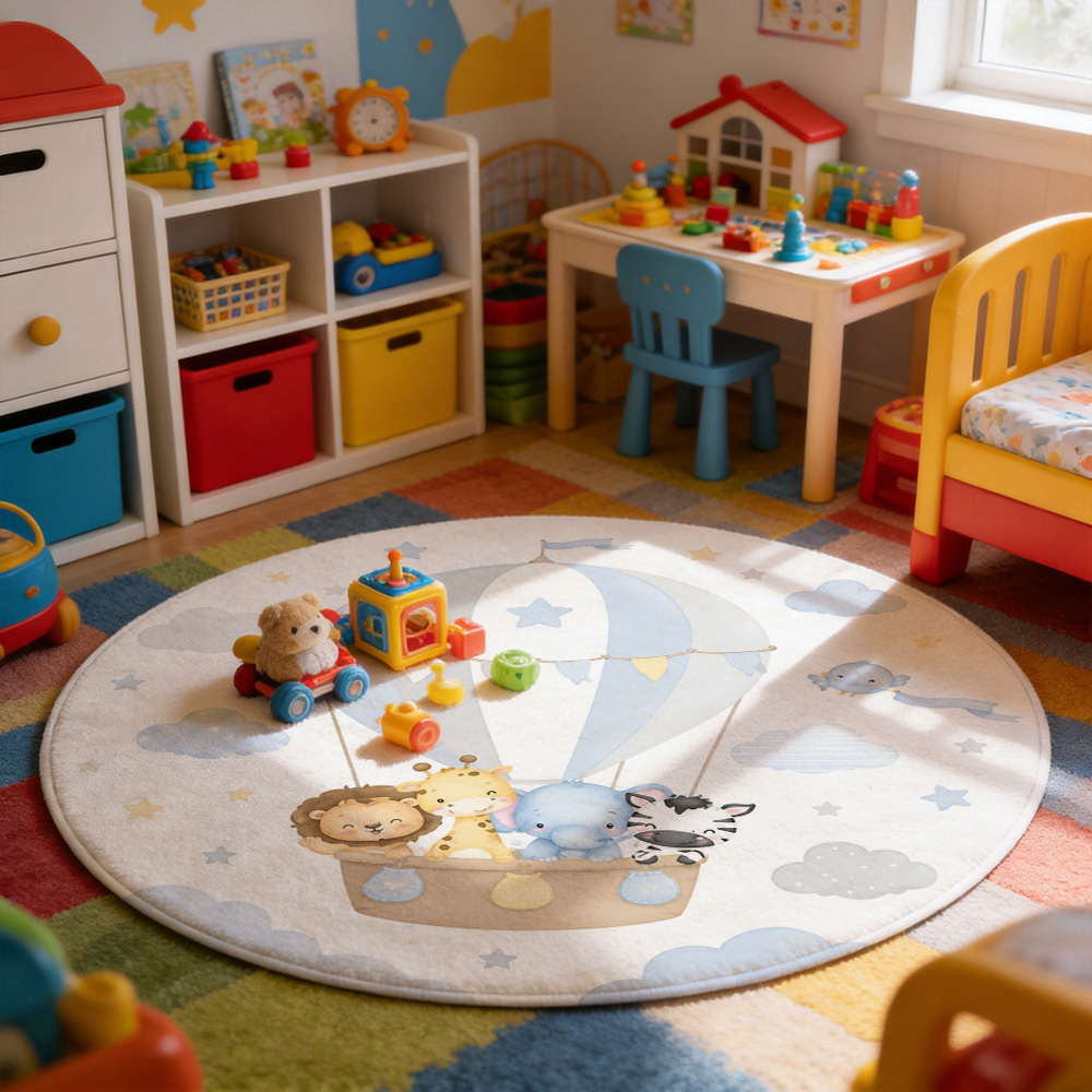 Tappeto da gioco per cameretta - Baby Nursery Hot Air Balloon recensione e prezzo