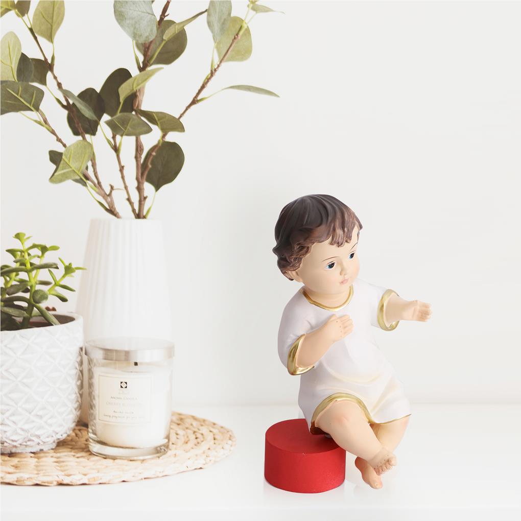 Statuetta natalizia in resina  - Baby Bookshelf Small recensione e prezzo