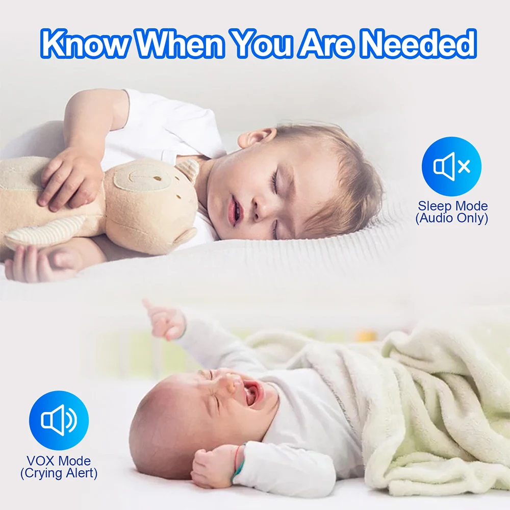 7.0 ''Video Baby Monitor 720P  - Wearable Baby Monitor recensione e prezzo