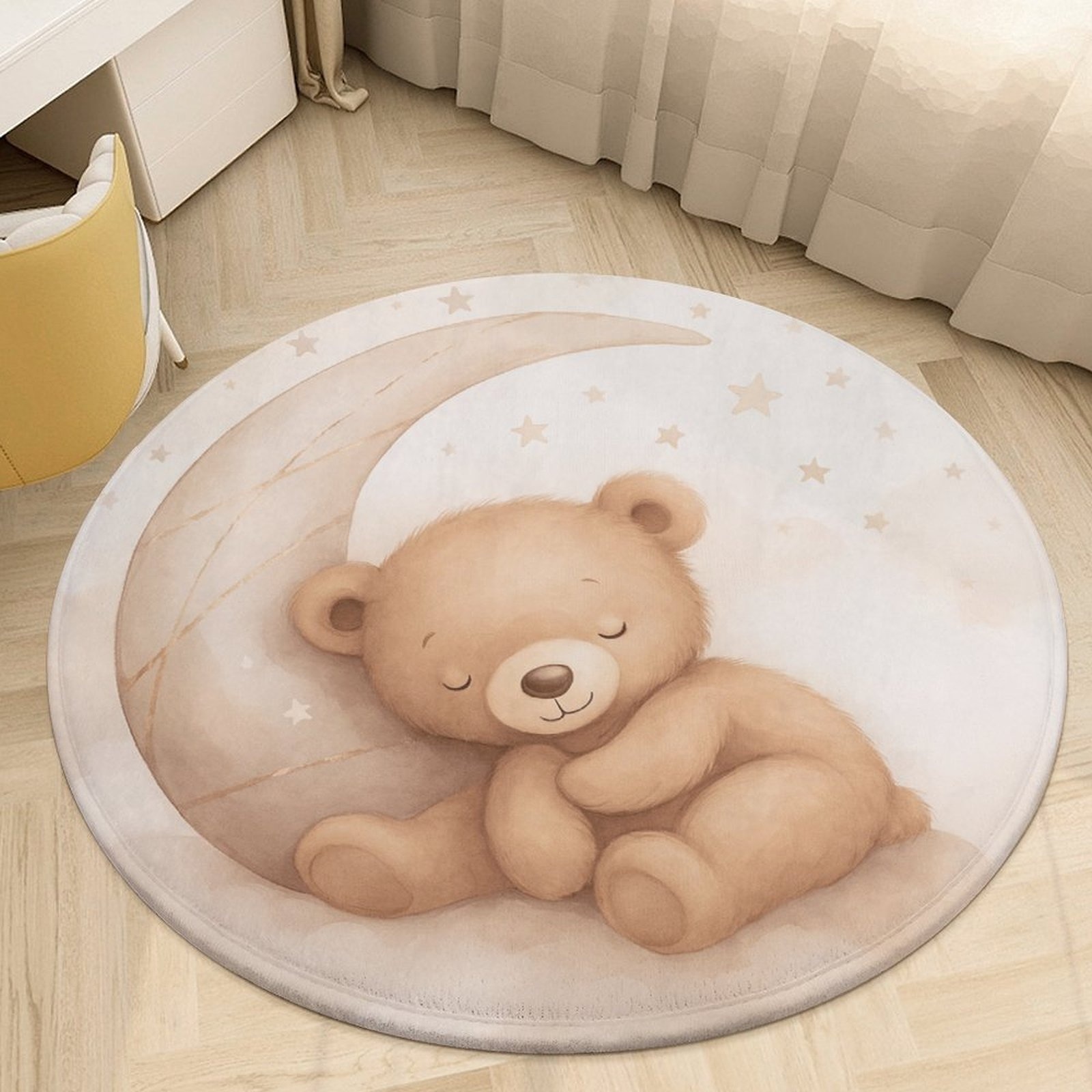 Adorabile Tappeto Rotondo in P - Baby Nursery Rug recensione e prezzo