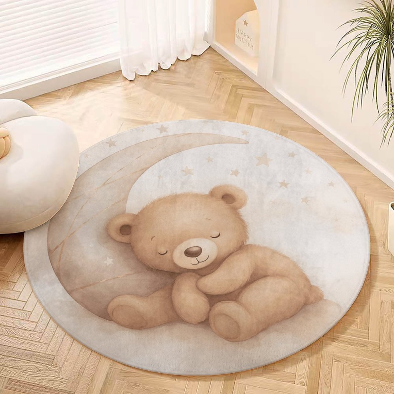 Adorabile Tappeto Rotondo in P - Baby Nursery Rug recensione e prezzo