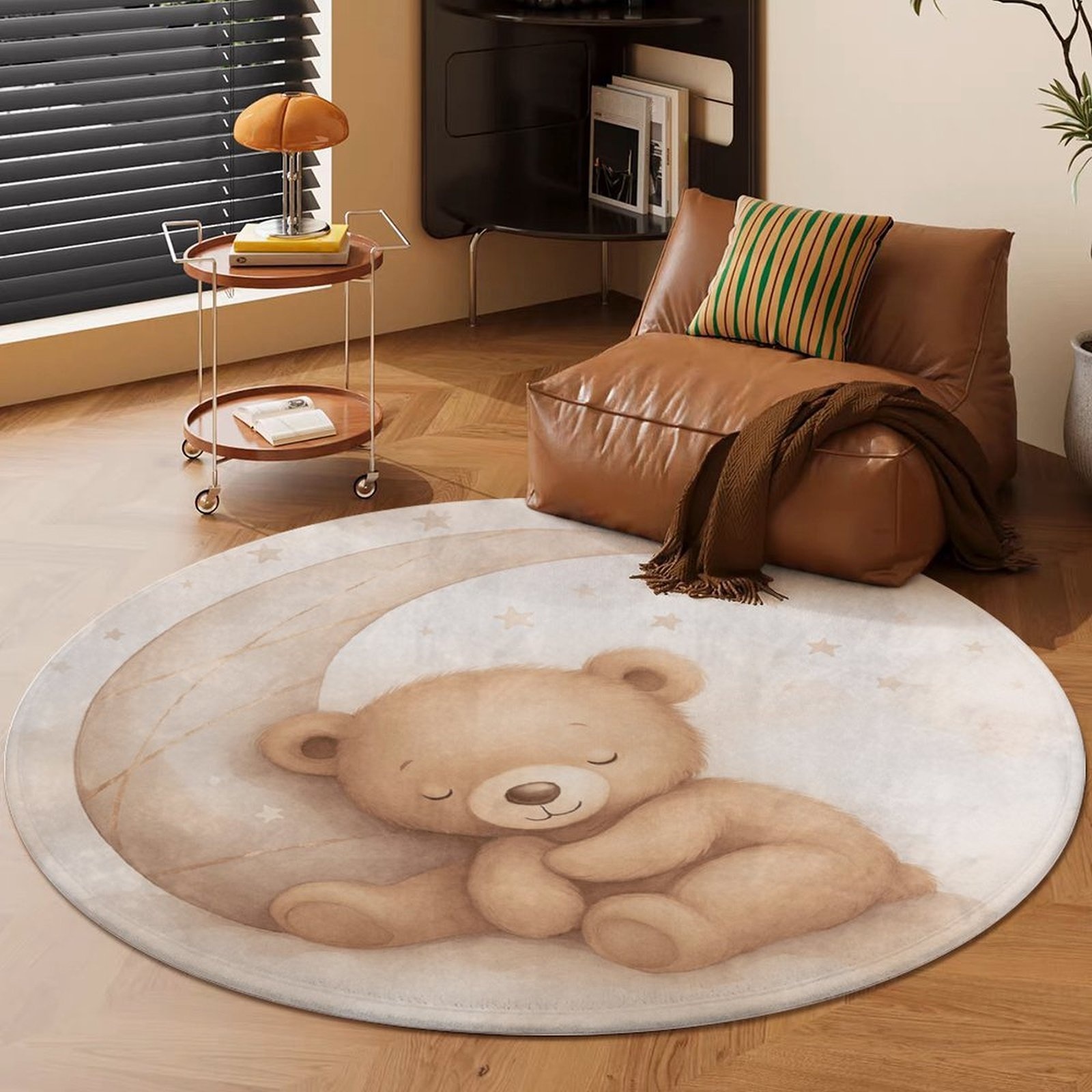 Adorabile Tappeto Rotondo in P - Baby Nursery Rug recensione e prezzo