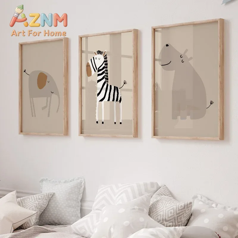 Quadri su tela con animali del - Baby Nursery Jungle recensione e prezzo