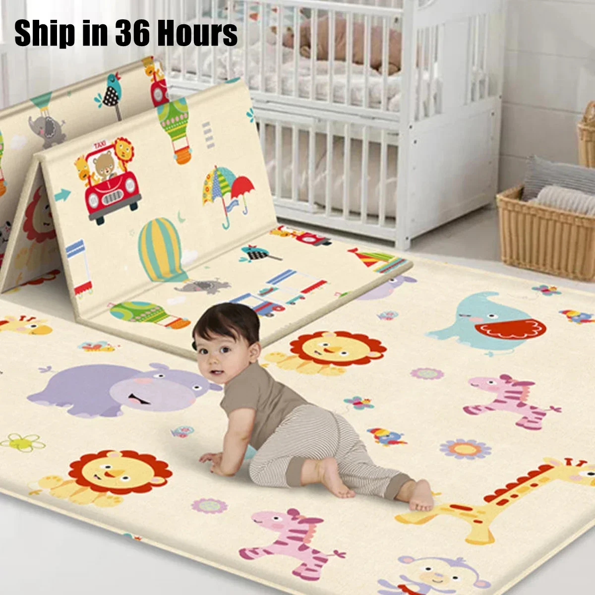 Tappetino educativo pieghevole - Baby Nursery Rug recensione e prezzo