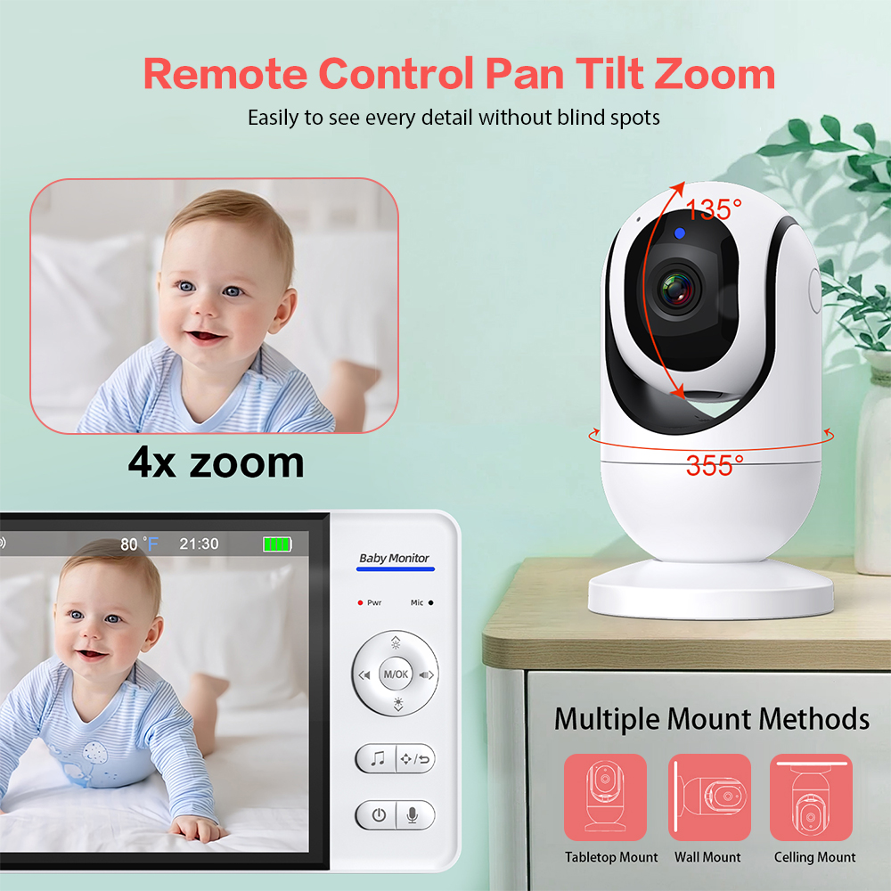 Video Baby Monitor 7 ''1080P H - Wearable Baby Monitor recensione e prezzo
