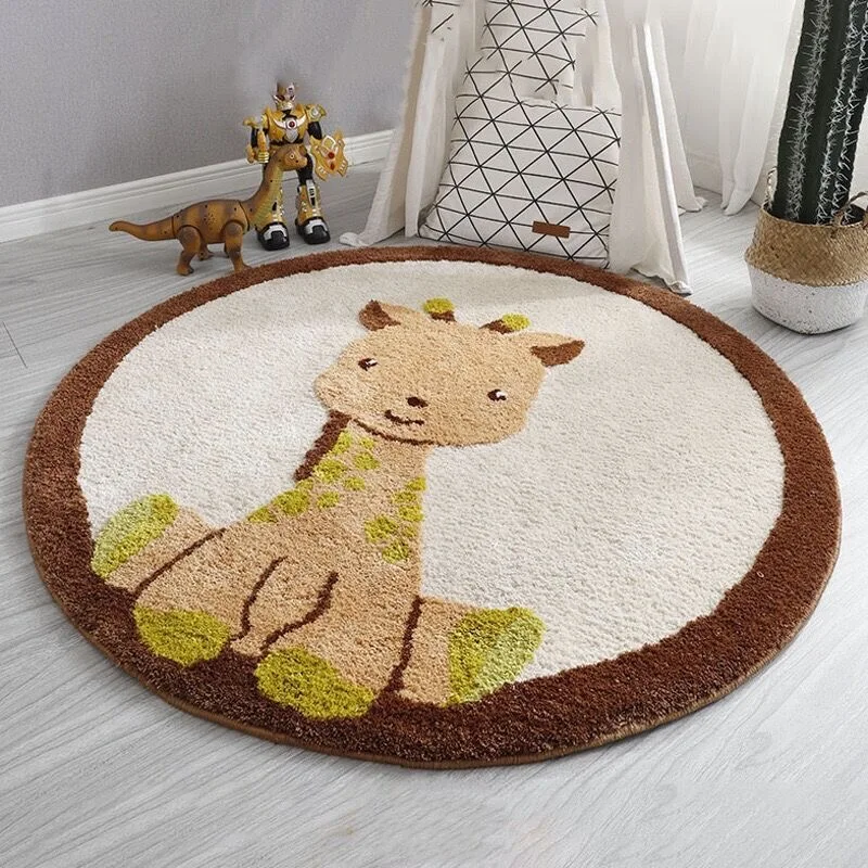 VIKAMA Cartoon Tappeto rotondo - Baby Nursery Rug recensione e prezzo