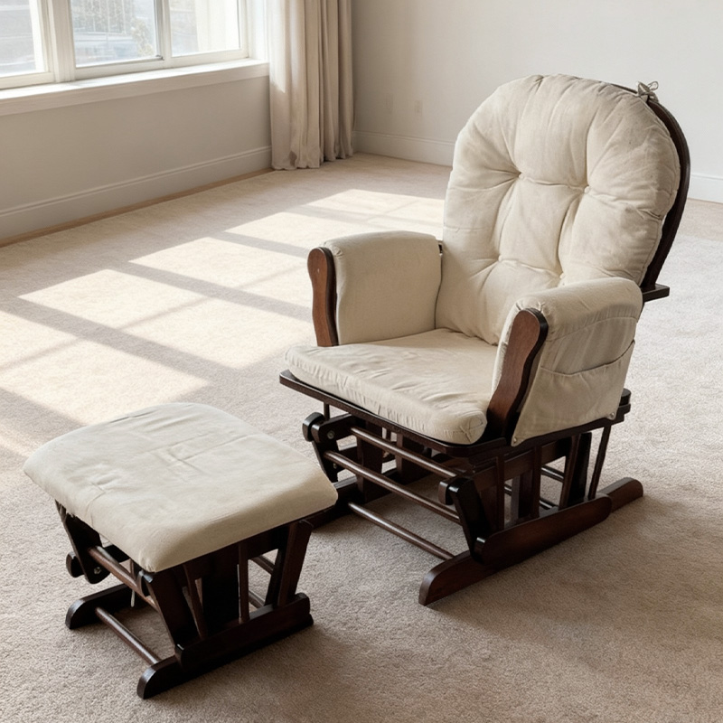 Moderna Sedia a Dondolo in Leg - Baby Nursery Rocking Chair recensione e prezzo