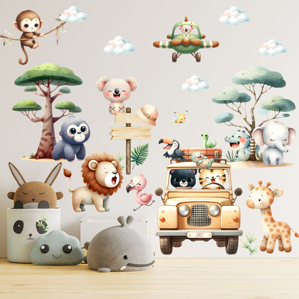 camera dei bambini cartone ani - Baby Nursery Zoo Animals recensione e prezzo