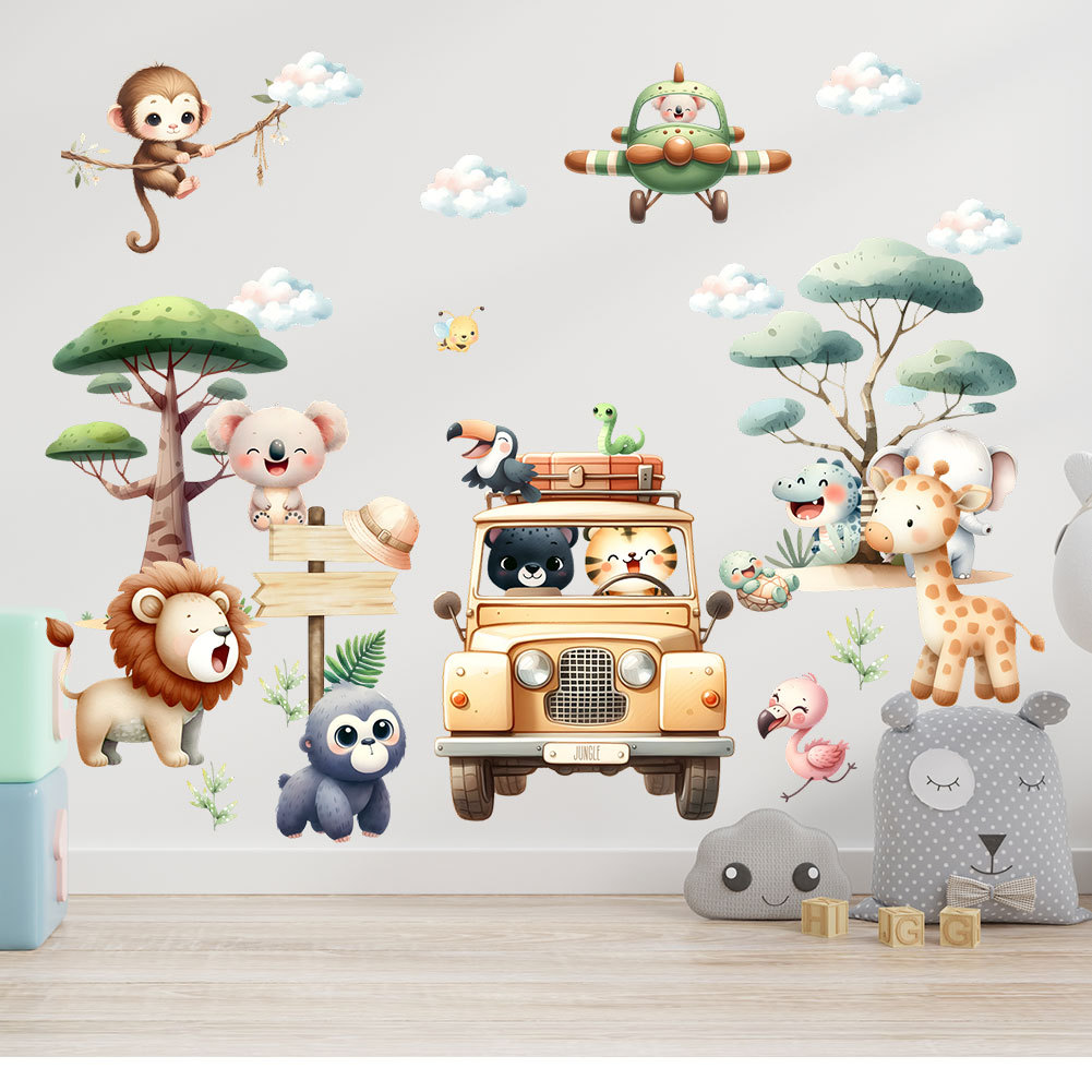 camera dei bambini cartone ani - Baby Nursery Zoo Animals recensione e prezzo