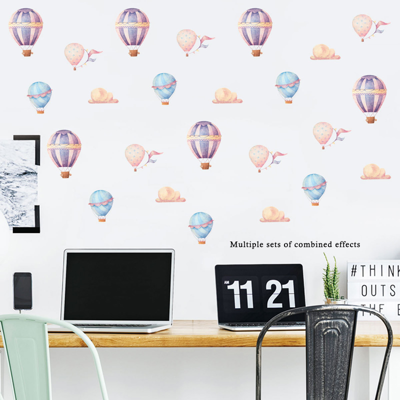 Adesivo da parete creativo e c - Baby Nursery Hot Air Balloon recensione e prezzo
