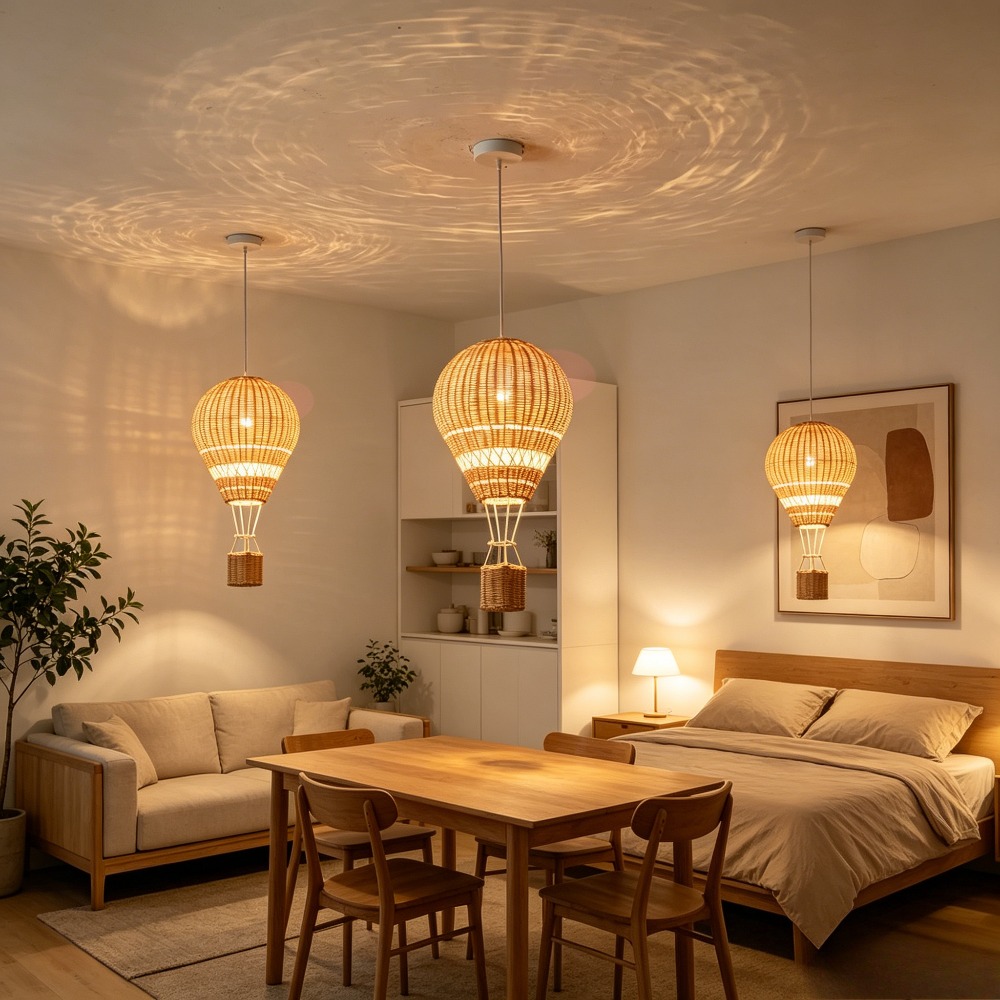 Lampadario a Mongolfiera LED,  - Baby Nursery Hot Air Balloon recensione e prezzo