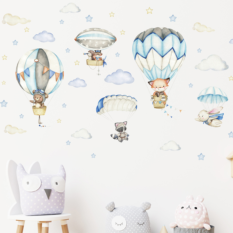 Animali carini dei cartoni ani - Baby Nursery Hot Air Balloon recensione e prezzo