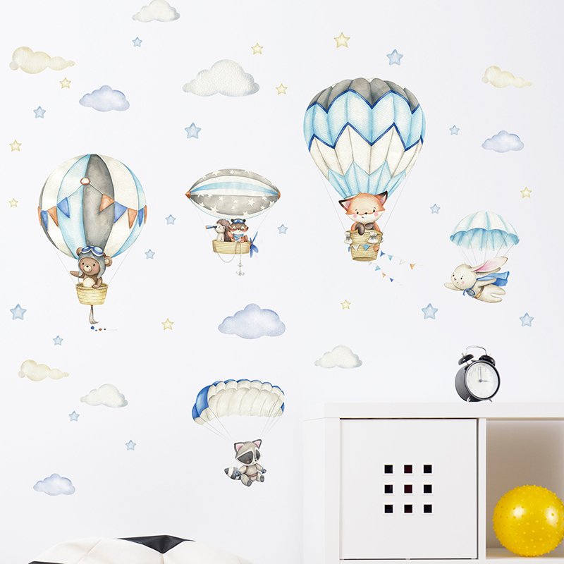 Animali carini dei cartoni ani - Baby Nursery Hot Air Balloon recensione e prezzo