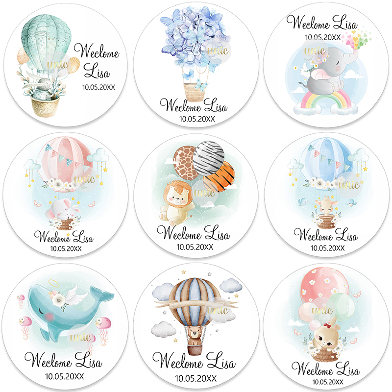 Personalizzato benvenuto bambi - Baby Nursery Hot Air Balloon recensione e prezzo