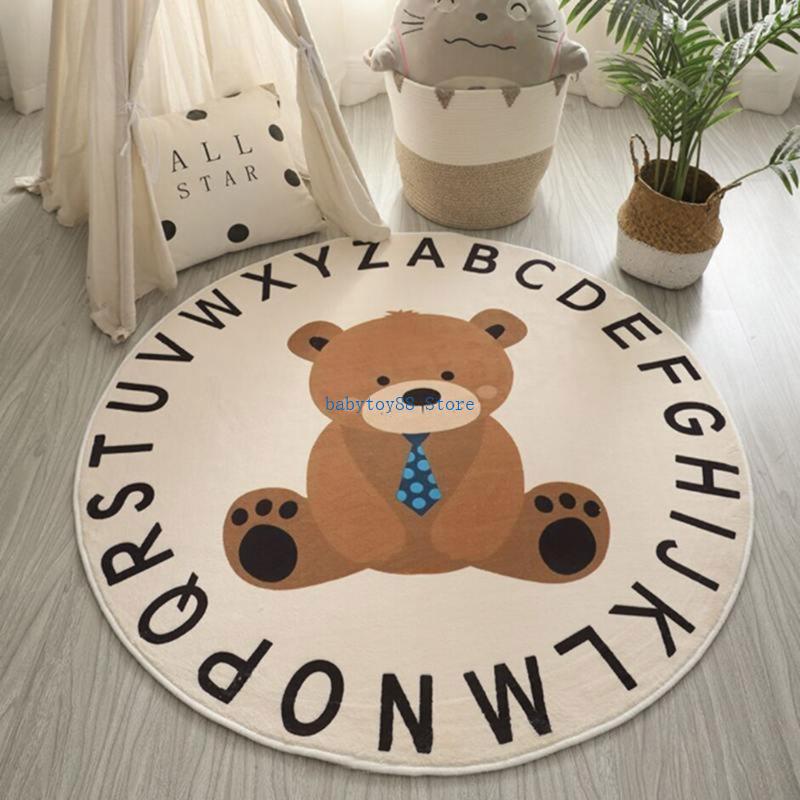 Y4UD Cartoon Animal Print Baby - Baby Nursery Rug recensione e prezzo