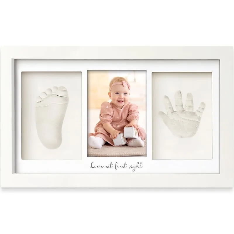Kit per Impronte di Mani e Pie - Baby Nursery Picture Frames recensione e prezzo