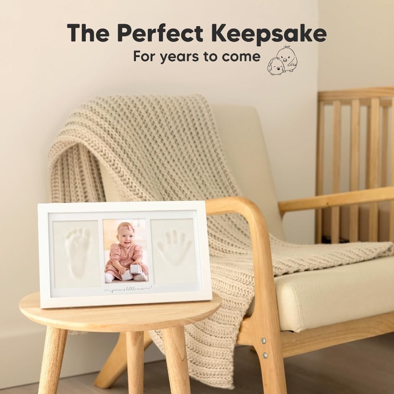 Kit per Impronte di Mani e Pie - Baby Nursery Picture Frames recensione e prezzo