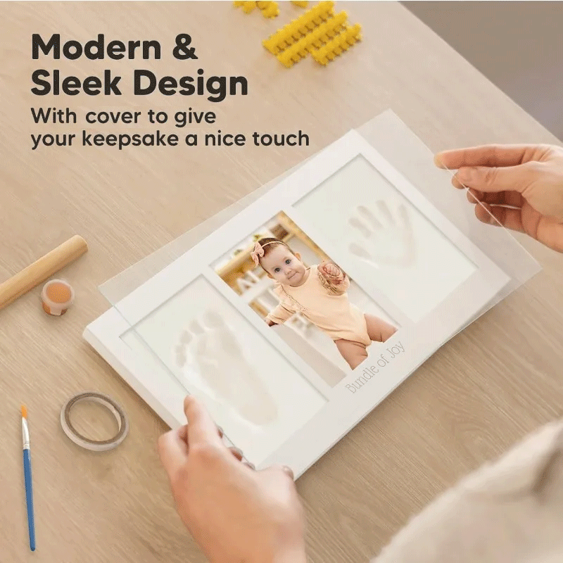 Kit per Impronte di Mani e Pie - Baby Nursery Picture Frames recensione e prezzo