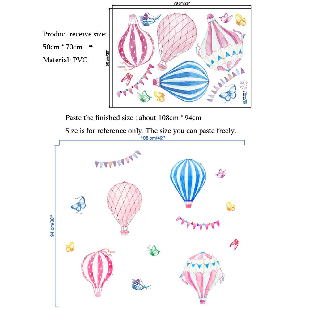 Adesivo Murale a Forma di Mong - Baby Nursery Hot Air Balloon recensione e prezzo