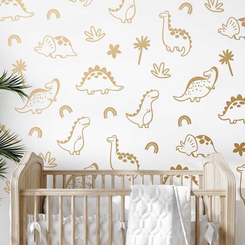 Adesivo da parete geometrico d - Baby Nursery Jungle recensione e prezzo