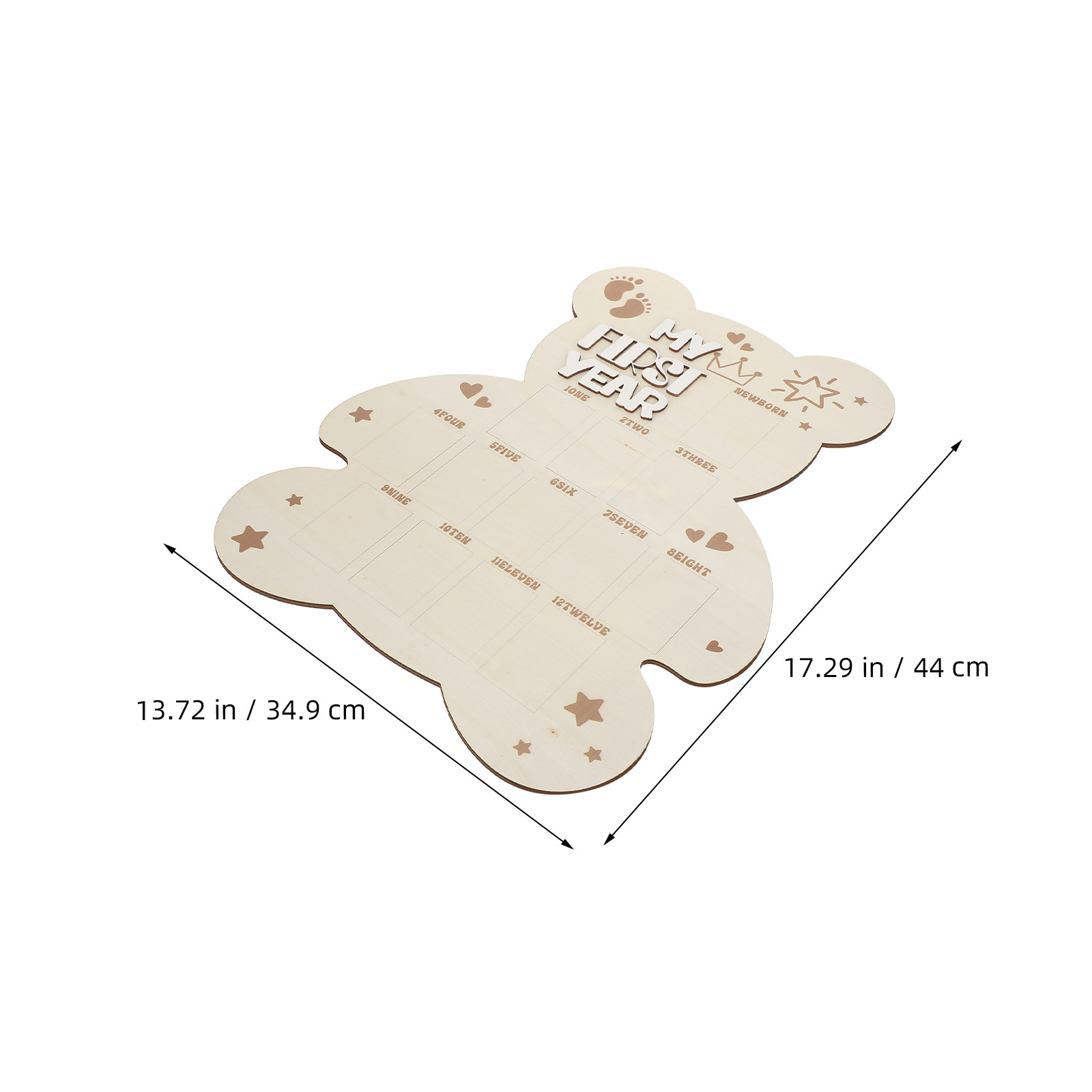 Tavola Fotografica per Neonati - Baby Nursery Picture Frames recensione e prezzo