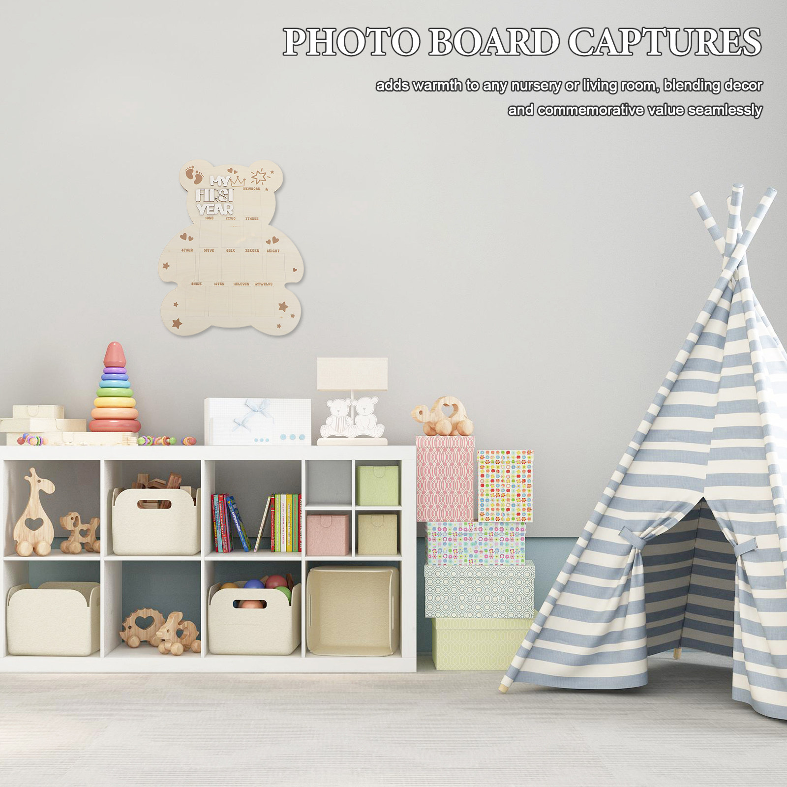 Tavola Fotografica per Neonati - Baby Nursery Picture Frames recensione e prezzo