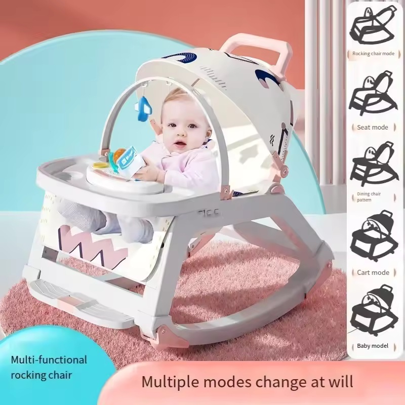 Sedia a Dondolo per Neonati, A - Baby Nursery Rocking Chair recensione e prezzo