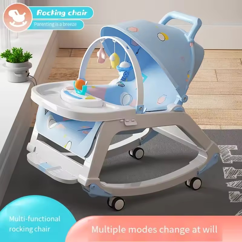 Sedia a Dondolo per Neonati, A - Baby Nursery Rocking Chair recensione e prezzo