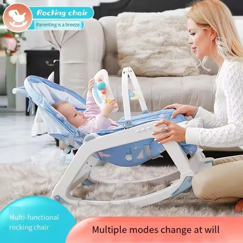 Sedia a Dondolo per Neonati, A - Baby Nursery Rocking Chair recensione e prezzo