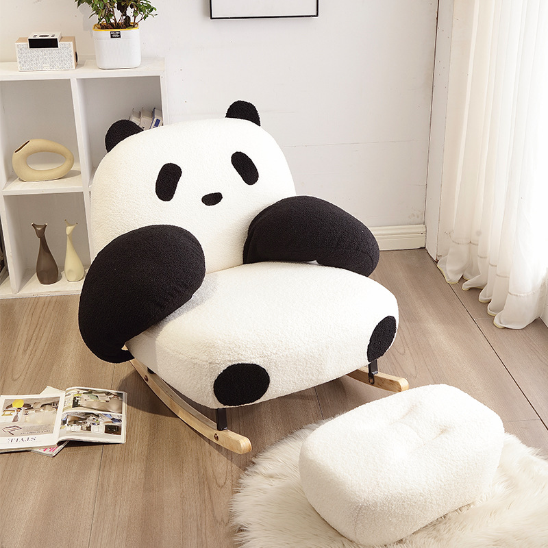Sedia a dondolo moderna in tes - Baby Nursery Rocking Chair recensione e prezzo