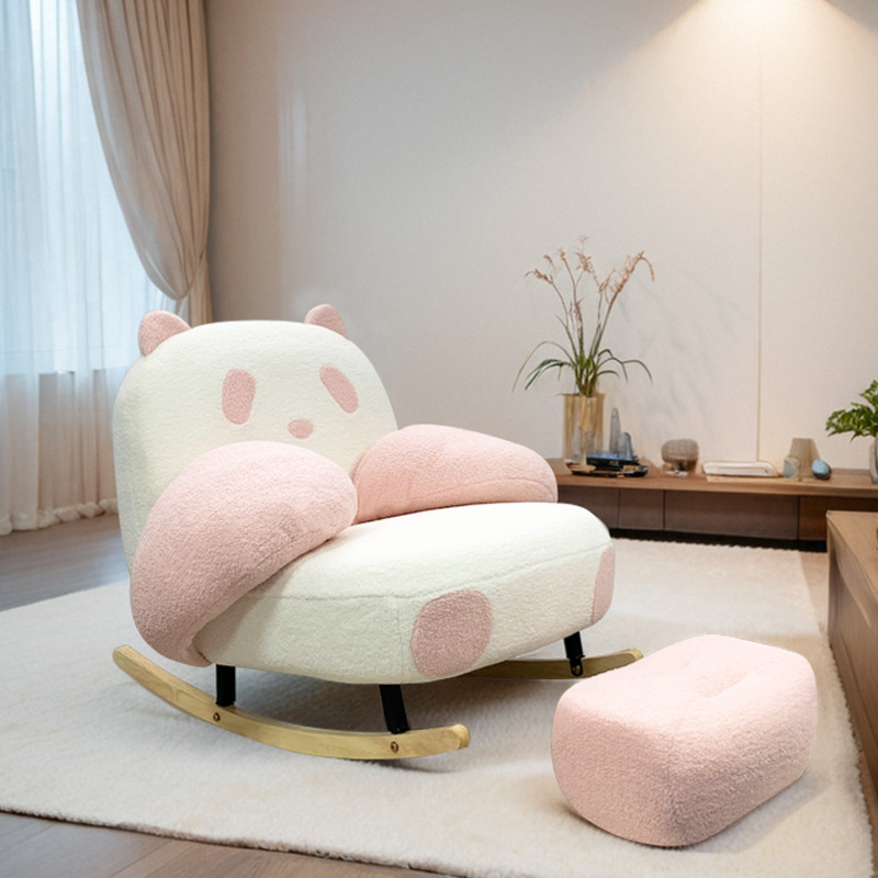 Sedia a dondolo moderna in tes - Baby Nursery Rocking Chair recensione e prezzo