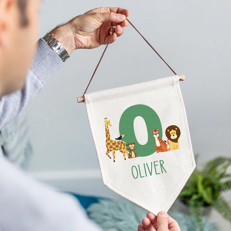 Bandierina Personalizzata con  - Baby Nursery Jungle recensione e prezzo