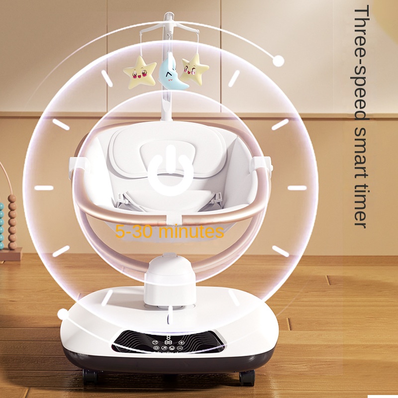 Sedia a dondolo elettrica per  - Baby Nursery Rocking Chair recensione e prezzo